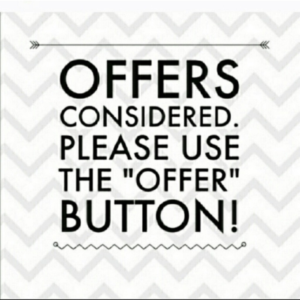 Open to Reasonable Offers!!!